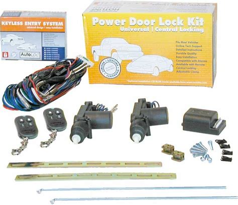 electric enclosure door lock kit|aftermarket electric door lock kit.